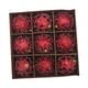 thumbnail image 5 of 9 piezas de adornos navideños de bolas decorativas colgantes, novedosas y ligeras Rojo, 5 of 9