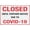 Warning Sign 2, variant on Security Notice All Visitors Must Report To Reception Reflective Aluminum Metal Signage - 8"x12", With Symbol, Weatherproof - Office, Hospital, Hotel, Business
