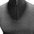 thumbnail image 6 of BLCHUNen Sweatshirts for Men 1/4 Zip Casual Stand Collar Pullover Breathable Long Sleeve Workout Gym Sports Tops, 6 of 7