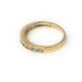 thumbnail image 2 of Ioka - 14K Solid Yellow Gold 3MM CZ Wedding Band with Stones, 2 of 6