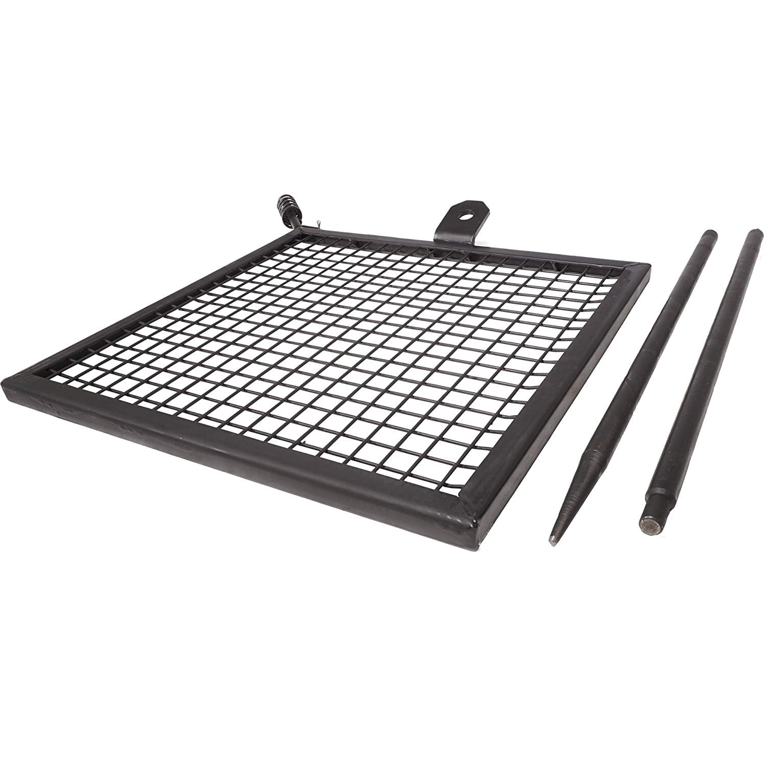 Titan Outdoors Adjustable Campfire Swivel Grill HD Wire Cooking Grate