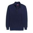 thumbnail image 1 of Brook Taverner Mens Dallas Zip-Neck Sweater, 1 of 2
