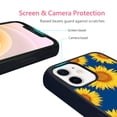 thumbnail image 4 of Case for iPhone 12 and 12 Pro,Red Sunflower Pattern TPU Bumper Anti-Slip Case, 4 of 5
