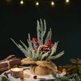 thumbnail image 6 of Wovilon Christmas Decorations Mini Pe Christmas Tree 30cm Christmas Decoration Ornaments Small Snow Powder Desktop Christmas Tree, 6 of 6