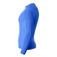 thumbnail image 3 of A4 Youth Long Sleeve Compression Crew For Youth Male in Royal | NB3133, 3 of 3