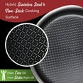 thumbnail image 5 of Brentwood 3-Ply Hybrid Non-Stick Stainless Steel Dutch Oven with Tempered Glass Lid (5 Qt.), B-DUH24L, 5 of 5