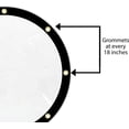thumbnail image 2 of COVERS&ALL Bâche Ronde Transparente, Imperméable Robuste 18 Oz PVC 560 GSM 20 Mil UV & Résistante aux Intempéries, Couverture en Vinyle Plastique pour Trampoline Piscine Grange Serre avec Œillets (Diamètre 10 Pieds), 2 of 5