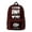 Brown, variant on Jey Uso Four Letters One Word Yeet Backpack Casual Rucksack Casual Traval Bag Women Men Outdoor Daypack