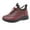 Red, variant on XIMIN Women's Slip On Fur Winter Warm Fleece-Lined Sneakers Waterproof Winter Boots Shoes Non-Slip Casual Sneakers Walking Comfortable Ankle Booties