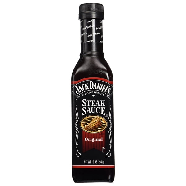 Jack Daniel's Original Steak Sauce 10 oz Glass Bottles Single Pack