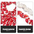 thumbnail image 4 of Shisuyan Rhinestone Chain Trim with Crystal for DIY Projects Easy to Cut and Use in Red 0.25inWide, 4 of 8