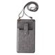 thumbnail image 1 of Bolso bandolera para teléfono, bolso de hombro para mujer, cartera para teléfono móvil con ranuras para tarjetas Gris oscuro, 1 of 7