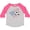 Heather and Hot Pink, variant on Inktastic Soccer Ball, Net with American Flag Colors Boys or Girls Toddler T-Shirt