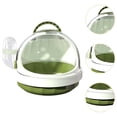 thumbnail image 6 of YWMJZEU Hamster Carrier Cage Pet Outgoing Cage with Water Bottle Small Animal Carry Cage green, 6 of 9