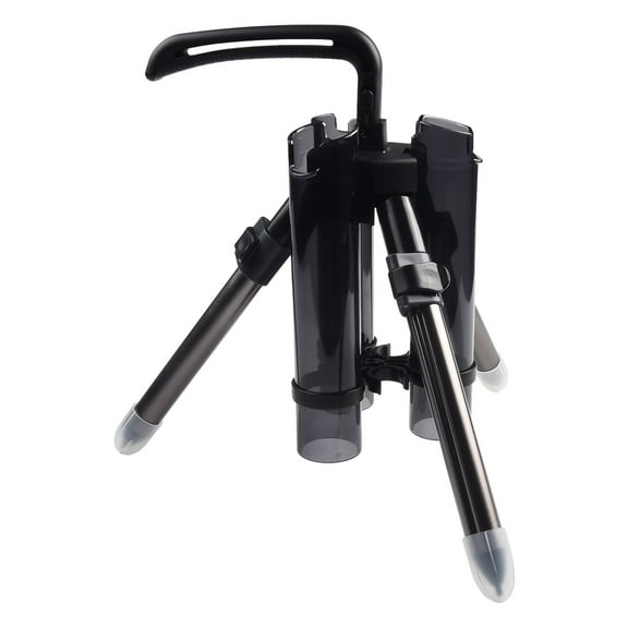 Beisidaer Portable Fishing Rod Support Tripod 9 Rods Stand Telescopic Rack Ground Rack