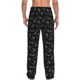 thumbnail image 2 of Bixox Men's Cute Skull Patterned Pajama Pants with Pockets Lounge Clothes for Home, 2 of 5