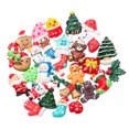 thumbnail image 1 of 30 colgantes de resina mixta con base plana para adornos navideños (diseño variado), 1 of 6