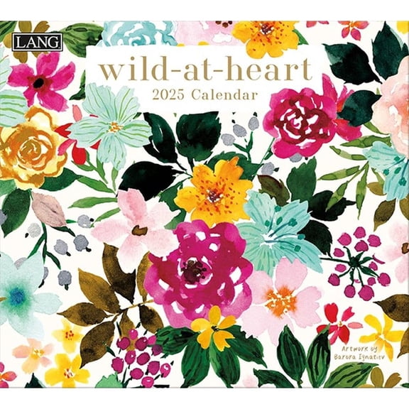 Lang Companies, Wild at Heart by Barbra Ignatiev 2025 Wall Calendar