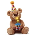 thumbnail image 2 of GUND Animated Happy Birthday Teddy Bear Stuffed Animal Plush 10", 2 of 4
