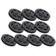 thumbnail image 3 of Juego de 10 poleas de nailon universales de 95 mm para equipos de fitness y gimnasio, 3 of 15