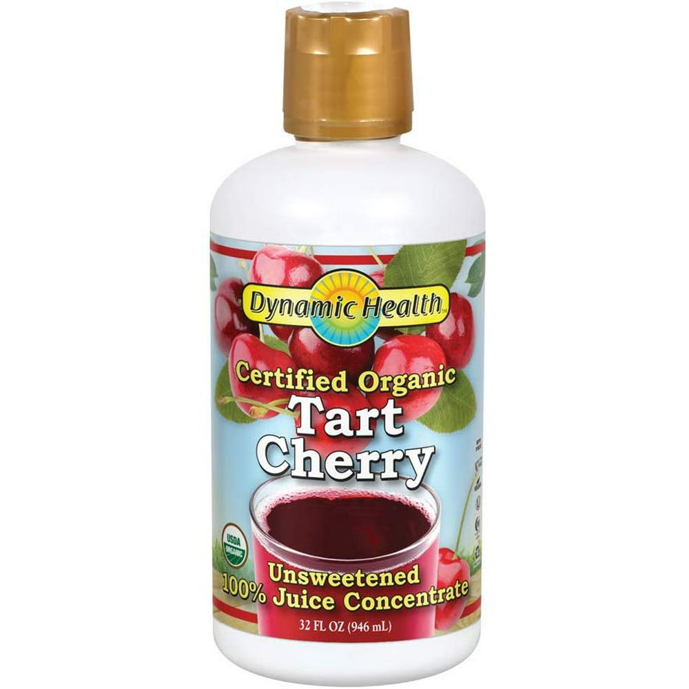 Dynamic Health Certified Organic Tart Cherry unsweetened 100 Juice