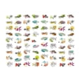 thumbnail image 2 of ADVEN Nails Stickers 3D Embossed Decals Printing Manicure Beauty Sliders DIY Decor Adhesive Abstract Decorations Accessories WG477, 2 of 5
