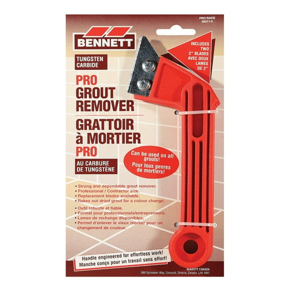 Râteau de Retrait de Coulis 2 Pouces Pro