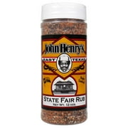 John Henry's Store State Fair Rub Seasoning 12 Oz Bottle All Purpose 55368
