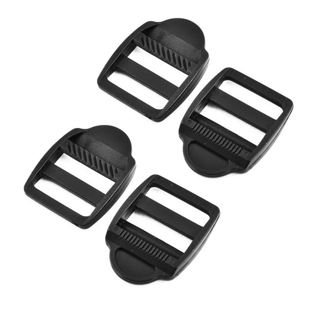 Unique Bargains en Plastique Réglable Échelle Serrure Boucle de Fermeture 1,5 Pouces de Largeur 4pcs