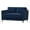 Navy Blue, variant on LifeStyle Solutions Jareth Loveseat in Navy Blue Fabric Upholstery