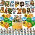 thumbnail image 1 of Italian Brainrot Birthday Party Supplies,Italian Brainrot Birthday Party Supplies Birthday Banner Backdrop Tablecloth Plates Cups Balloons Cake Topper etc Party Supplies, 1 of 8