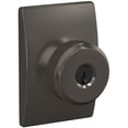 thumbnail image 1 of Schlage F51a-Bwe-Cen Custom Bowery Single Cylinder Keyed Entry Panic Proof Door Knob Set -, 1 of 7
