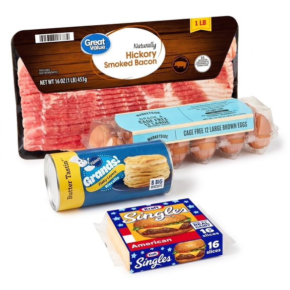 Bacon Egg & Cheese Biscuits Meal