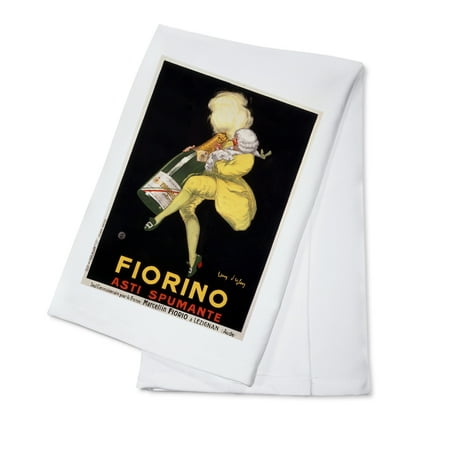 Fiorino - Asti Spumante Vintage Poster (artist: d'Ylen) France c. 1922 (100% Cotton Kitchen (Moscato D Asti Best)