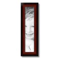 thumbnail image 2 of ArtToFrames 4" x 18" Matte mahogany Diploma Picture Frame, 4x18 inch Brown Wood Poster Frame (WOM-5108), 2 of 7