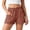 D627/Red, variant on Afdoent Womens Shorts Linen Shorts Casual Summer Shorts High Waisted Comfy Pull On With Pockets 2026 Beach Vacation Shorts