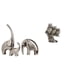 thumbnail image 1 of Conjunto De Esculturas De Cerámica Con Forma De Elefante Y Búho, Estatua De Animal, Adorno Coleccionable Para El Hogar, Estantería, Sala De Estar, Oficina, Armario, Decoración, Librero,, 1 of 8