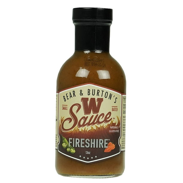 Bear and Burton's Fireshire W Sauce America's Worcestershire All ...