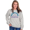 thumbnail image 5 of Mermaids are Better Than People Funny Women Crewneck Sweatshirt Brisco Brands S, 5 of 6