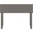 thumbnail image 3 of BOWERY HILL Solid Wood Panel Twin Headboard in Gray, 3 of 6