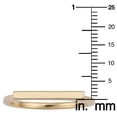 thumbnail image 2 of KoolJewelry 14k Yellow Gold Horizontal Bar Ring (size 9), 2 of 4