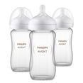 thumbnail image 1 of Biberon en verre naturel Philips Avent avec tétine Natural Response, 8oz, 3pk, SCY913/03, 1 of 2