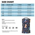 thumbnail image 6 of Disketp Cartoon Dinosaur Sleeveless Tshirts For Men, Muscle Shirts For Men Dry Fit Tank Top-X-Large, 6 of 8