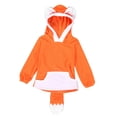 thumbnail image 6 of DHFJKG Child Hoodies For Boy Girl Animals Shape Ears Hooded Long Sleeve Pocket Sweatshirts Pullover With Tail Cute Comfort Tops, 6 of 8