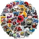 thumbnail image 2 of Paquete de pegatinas Biker Club con temática de motocicletas, 50 unidades, 2 of 2