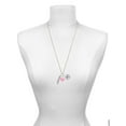 thumbnail image 3 of Delight Jewelry Always My Sister Bar - Purple Heart Nurse Strong Zoe Necklace, 3 of 4