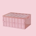 thumbnail image 5 of Estuche de plástico multifuncional, portátil y plegable para coche, organizador de armario para el hogar, talla M (rosa), 5 of 5