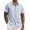 Blue, variant on COOFANDY Men's Button Down Shirts Short Sleeve Casual Shirts Summer Beach Shirts Vacation Wedding Shirts with Pocket