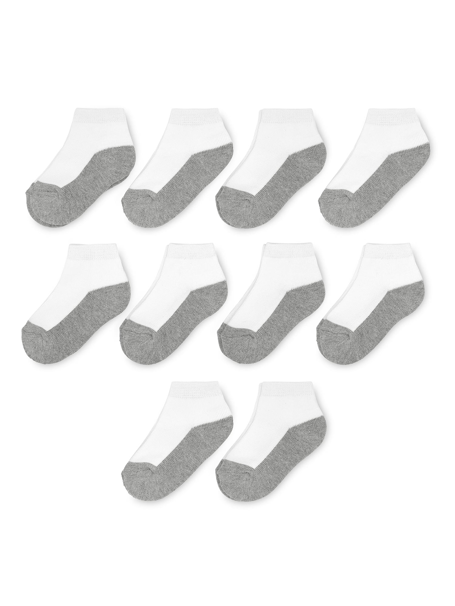 White Girls 2 pack Ankle Socks with My Little Pony detail Purple Grey