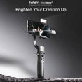 thumbnail image 2 of hohem iSteady Mobile+ 2024 3-Axis Gimbal with Magnetic Fill Light, Bluetooth Control, and Tripod for iPhone & Android, 280g Payload, 13-Hour Battery, Motion Tracking, Time-Lapse, Focus Control, and, 2 of 7